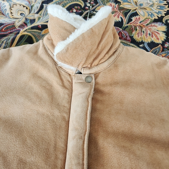 Vintage J.Percy For Marvin Richard's Camel Suede Leather Jacket - Picture 14 of 16